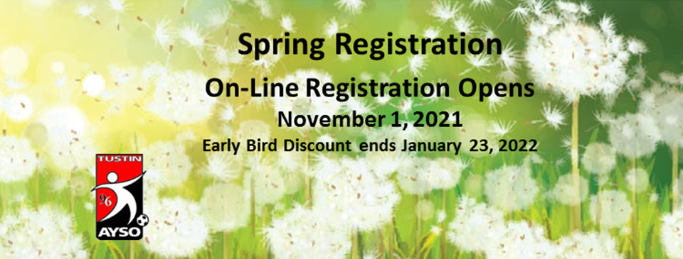 2022 Spring Registration