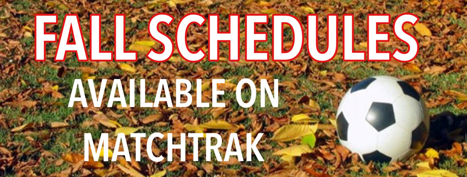 fall schedules posted